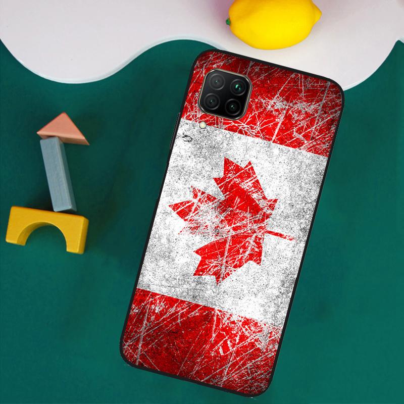 Canada Canadian Flag For Huawei Nova 11i 12s 12i 8i 7i Y73 Y70 Y90 Y60 Y72 Y61 Y91 9 10 SE P30 Pro P40 Lite Case