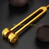 F26C Tuning Fork 128 Hz Tuning Fork with Pouch Hammer Repair Wrench Non-Magnetic Aluminum Alloy Tuning Fork Professional