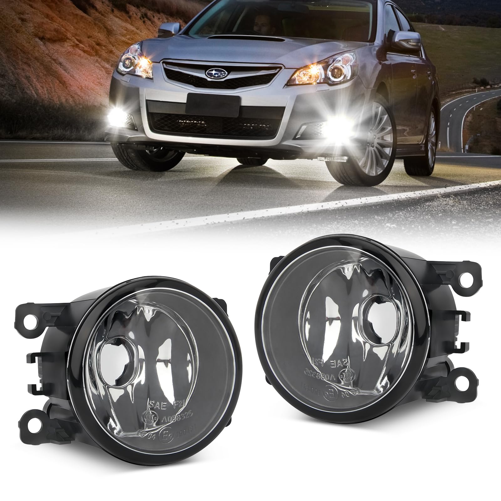 

Противотуманная фара OPPLIGHT со стеклянными линзами и регулируемым лучом, универсальная для техосмотра, подходит для Toyota Elgrand Wagon, Tanto и оригинальная, без модификаций