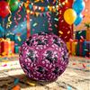 1 Stück Einhorn Funkeln Garten Thema Fußball, Größe 5, Leichtes PVC, Outdoor Trainingsfußball, Geschenk c6513