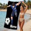 Customizable personalized beach towels Captain Tsubasa Dream Team themed designs.Suitable for the beach, yoga, sports;ideal as beach accessories