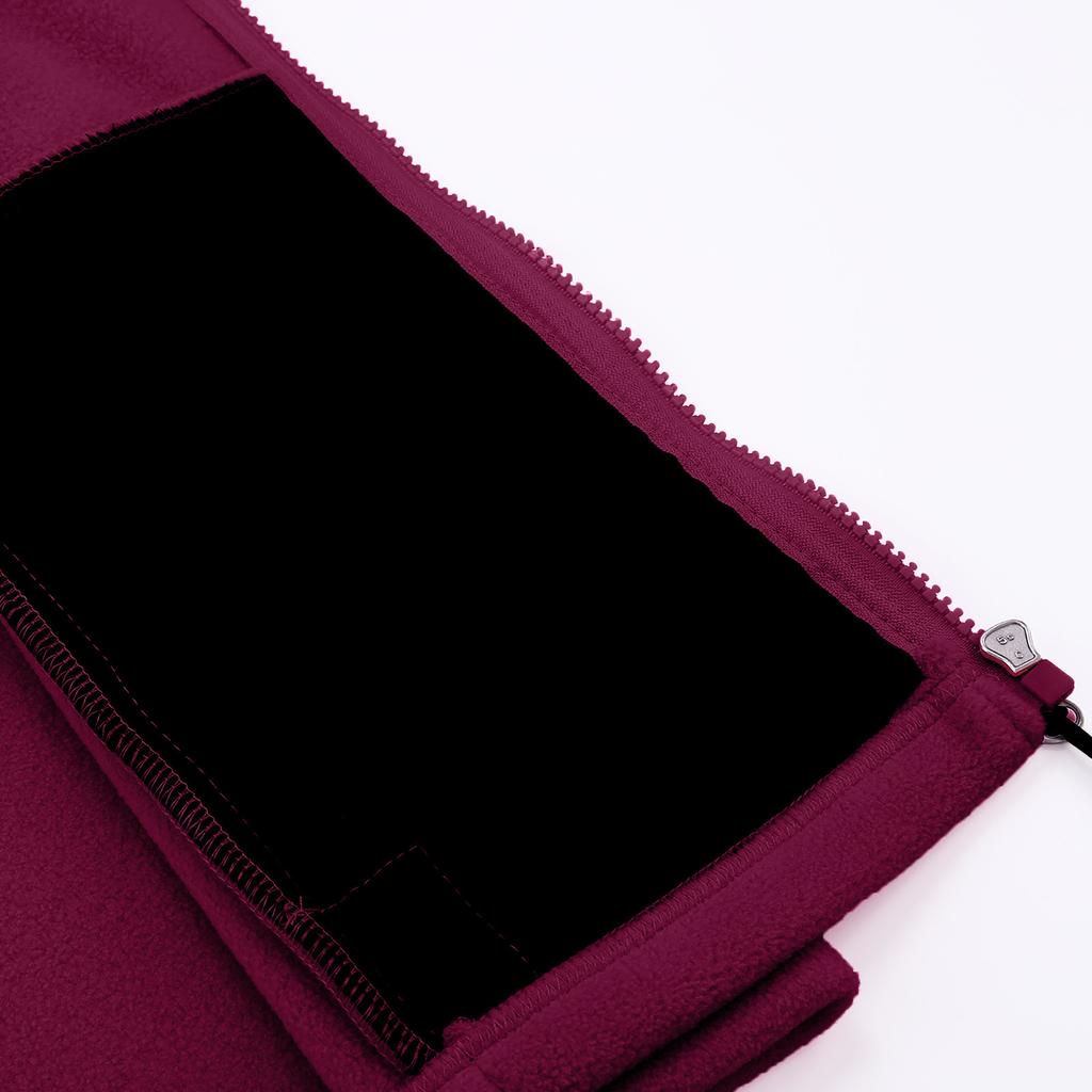 Women's And Winter Fashion Fleece Warm Long-Sleeved Zipper Jacket