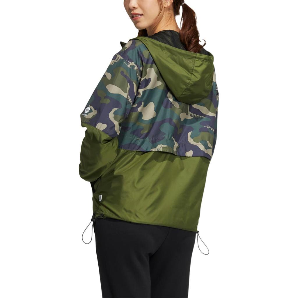 Adidas Neo Jackets Unisex Green Hooded Moderate Other HN2424