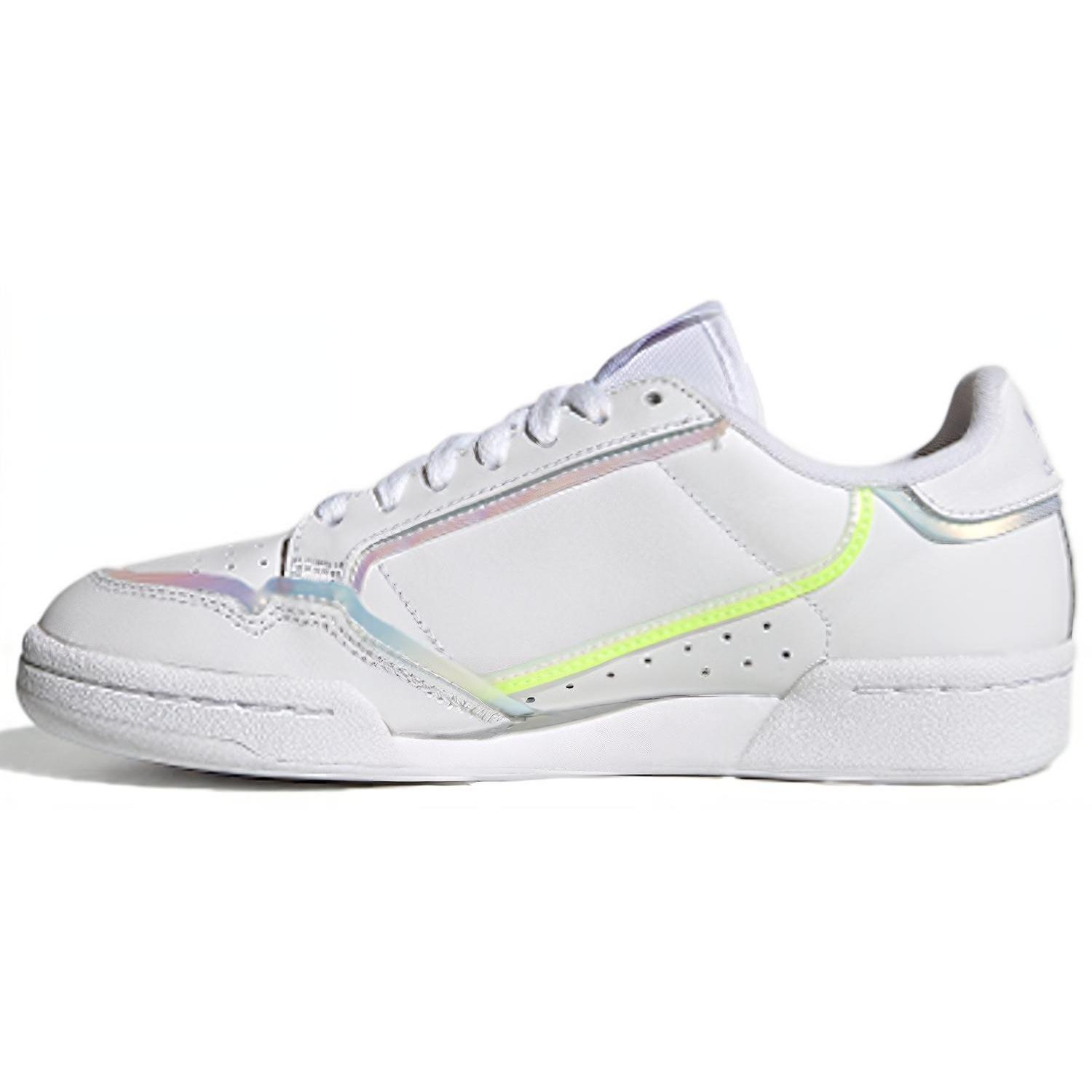 (WMNS) adidas Continental 80  White Purple Yellow  Women s FV9680 EU 36⅔
