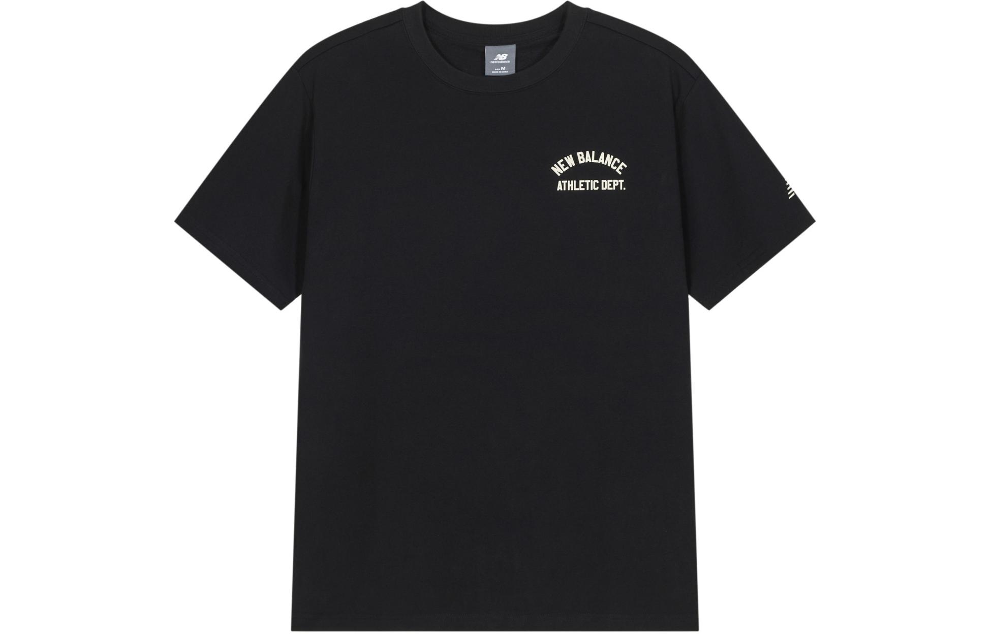 New Balance New Balance NB Short Sleeved Unisex Black AMT41315-BK S