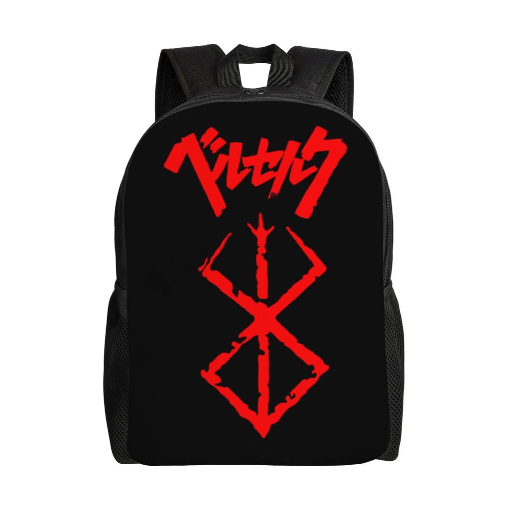 B-Berserkes Laptop Backpack Men Women Casual Bookbag for School College Student Adventure Bag