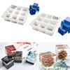 Small Cube Shape Decoration Silicone Mold Is Suitable for Resin Epoxy Resin Diy Crafts Jewelry Making Home Decoration