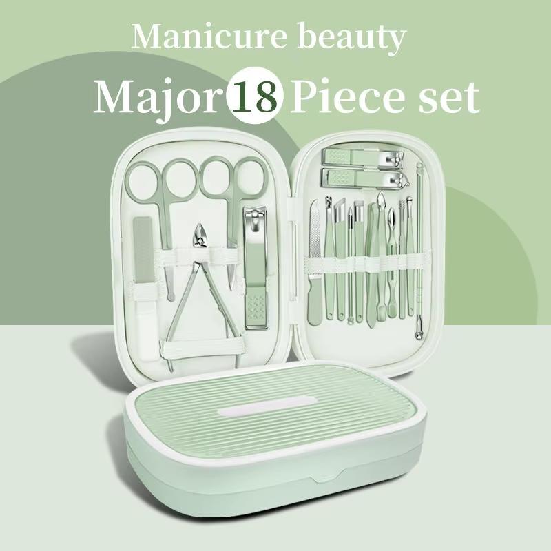 Professional Personal Care Tool Stainless Steel Nail Scissor Nail Cutter SetPedicure Manicure Kit With PP Case
