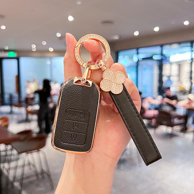 BT Car Key Case for 10th Gen CRV, Civic, Accord, Avancier, URV, Inspire, Haoying, and Lingpai