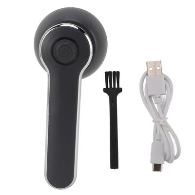 Electric Lint Remover USB Rechargeable Grey 1000mAh Low Noise Sweater Defuzzer for Home Travel