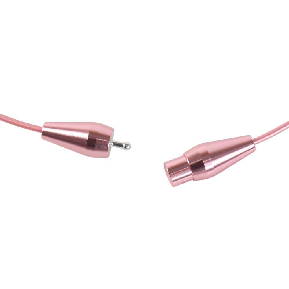 phiten RAKUWA Wire Necklace, EXTREME Pink, 43cm [Relieves stiff shoulders and neck] [Made with Phiten's advanced Metax technology]