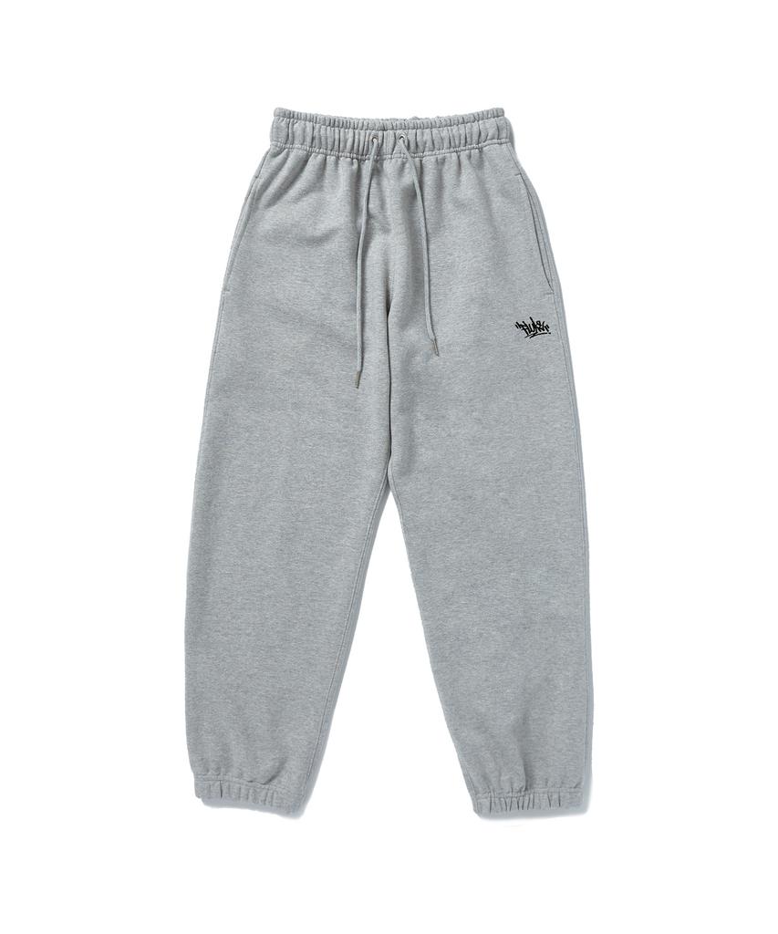 Peullukeu Slam Logo Essential Jogger Pants Grey Ftp502-Z