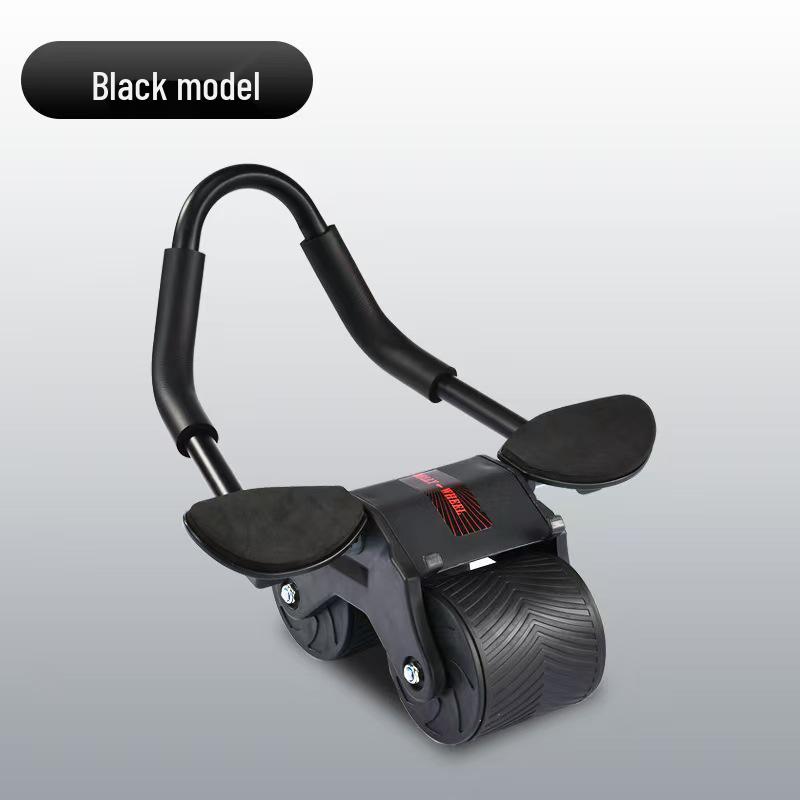 Multi-use Automatic Rebound Ab Wheel Trainer - Elbow Support for Home Abs Workout