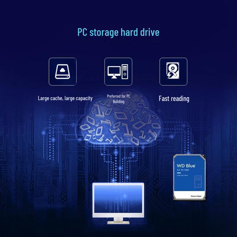 WD Blue 12TB Desktop Hard Drive