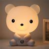 Cartoon panda LED Night light bear Rabbit Dog Table Desk Lamp Kids Baby Sleep Lamp For Bedroom bedside indoor Decoration Lamp