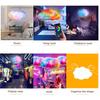 LED Cloud Light DIY 3D Thundercloud Ceiling Lamp with Music-Synchronized Lighting Remote Control Adjustable Modes Bedroom Game Room Decor