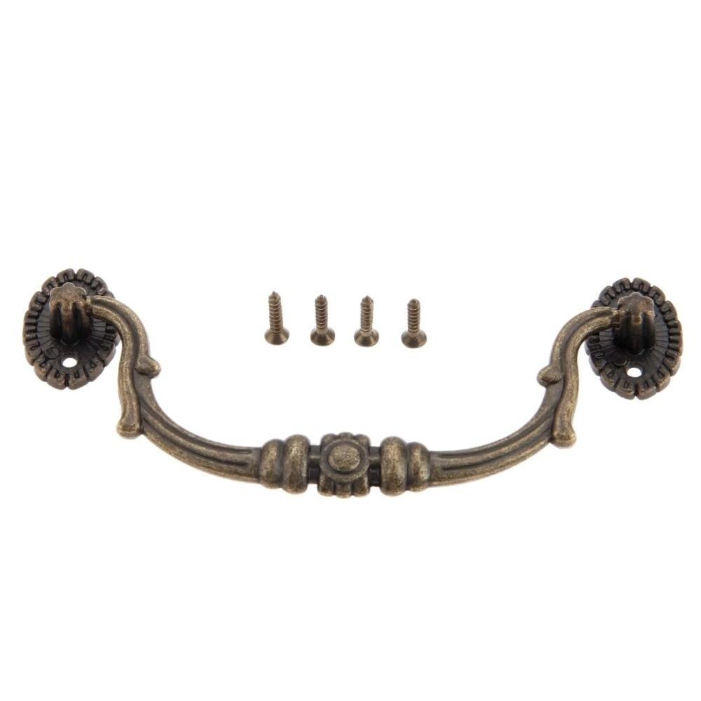 Alloy Cabinet Handles Antique Bronze Dresser Handles New Furniture Pulls Cabinet Door Hardware