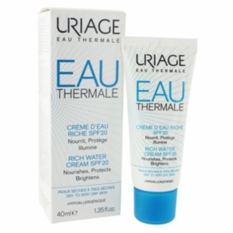 

Uriage Water Rich Cream 40ml (SPF20) - For Dry Skin