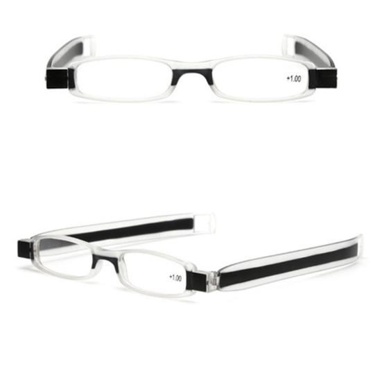 Lightweight 360 Degree Rotation Presbyopic Foldable Reading Glasses Eyewear