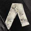 Ribbon Headband Long Scarf Chinese Style Printed Scarf Elegant Scarf Hair Band  Female