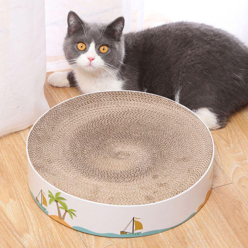 round cat scratcher