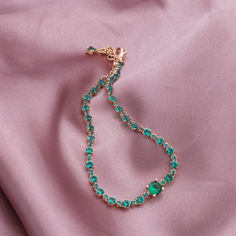 100 %925 Silver Material  Winter New Original Logo Shiny Love Heart Pav éTennis Bracelet Ladies Bracelet Fashion Jewelrygift