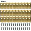 18/30pcs Lawn Robot Blade Stainless Steel Lawn Mover Replacement Blade For Worx Robotic Lawnmower Replacement Blade Set