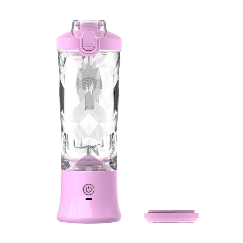 600ML Portable Wireless Electric Blender Personal Fruit Juice Blender Rechargeable Mini Smoothies Mixer