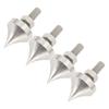 HiFi Speaker Spike Shockproof Stainless Steel Speaker Isolation Feet Spikes for Amplifier CD DVD Player 4pcs M6