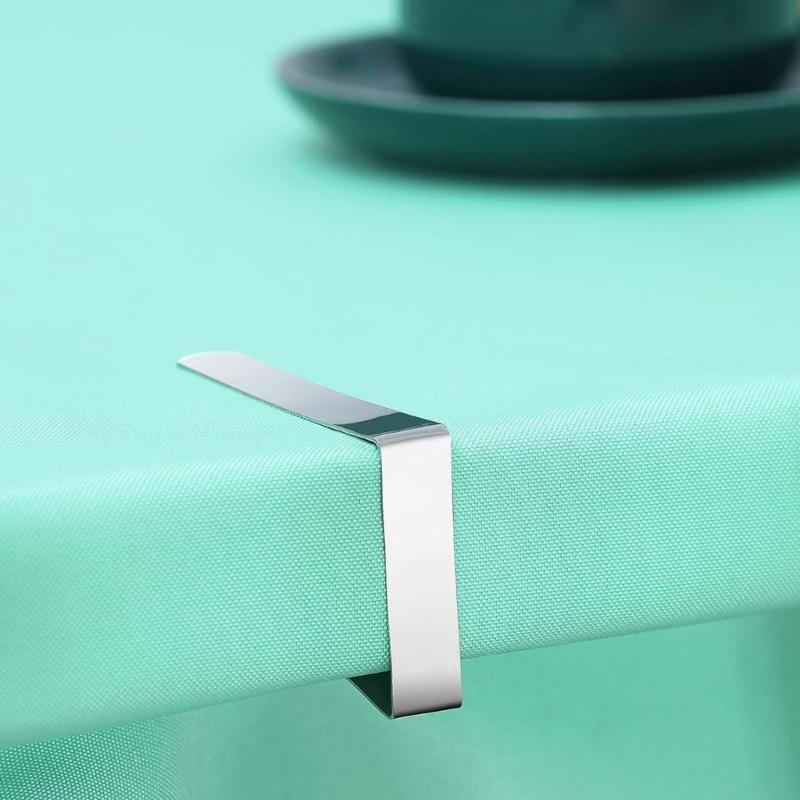 16/32 Stück Tischdeckenbefestiger Robuste Tischdeckenklemmen Multifunktionale Tischdeckenclips Langlebige Tischdeckenbefestiger