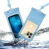 XHX Waterproof Smartphone Pouch 2 Pack IPX8 Waterproof Bag 7.2 Inch Waterproof Phone Pouch for iPhone 13/12/11 Mini Pro Max XS Max, Samsung S22 S20 S1