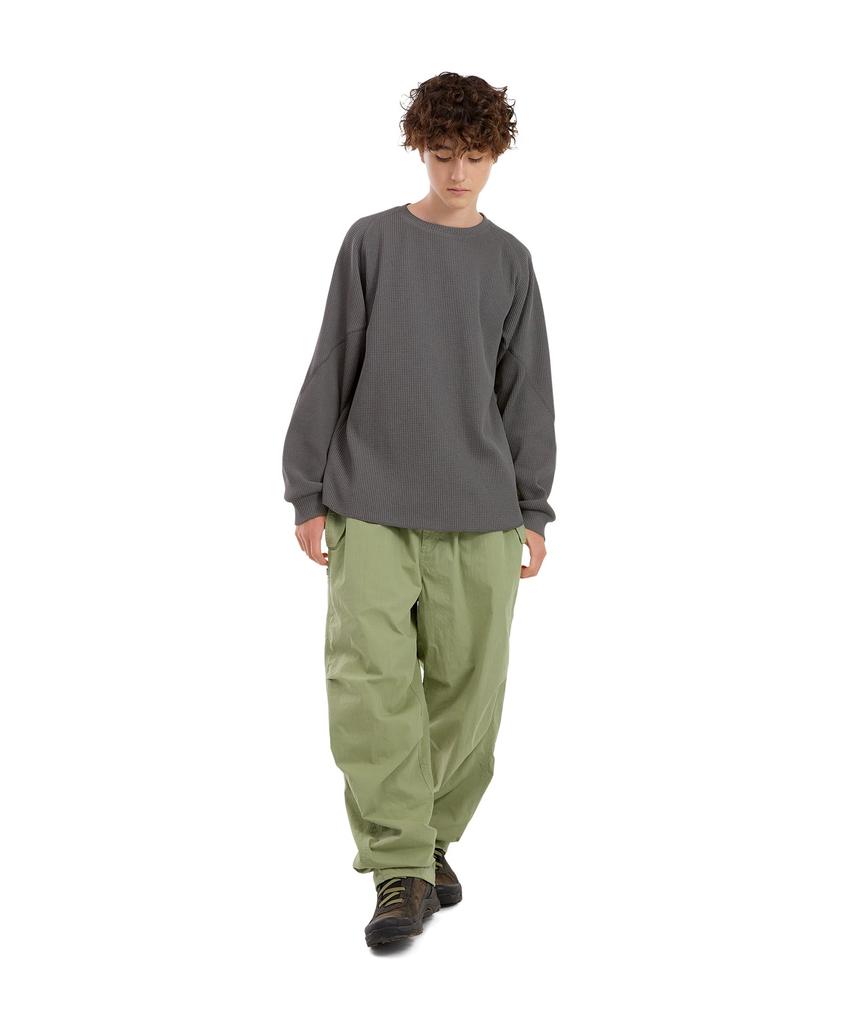 Sseonleobeutueo Aero Waffle Ls Tee Black