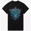 Evanescence 2026 Tour Pánské/Dámské Bavlněné Tričko s Grafikou Letní Streetwear Stylové Ležérní Streetwear Tričko