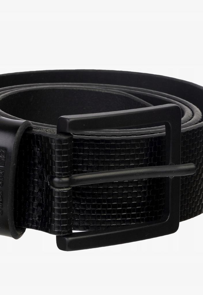 Big Star hh674112 unisex leather belt black | classic buckle