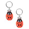 Zinc Alloy Hat Accessory With Simulated Bees/Ladybugs Charm For Eyewear Fixation Travel Essential Metal Hook