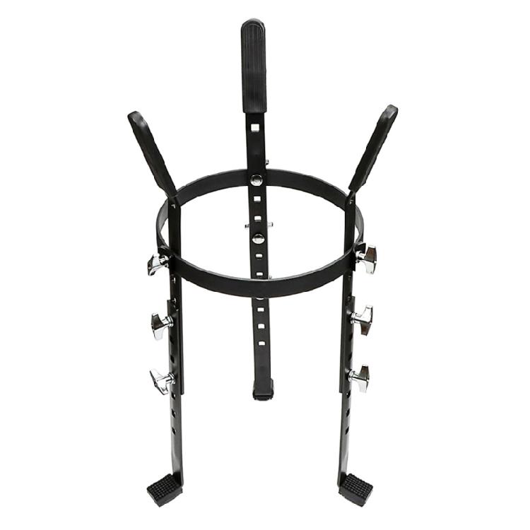 Adjustable Height African Drum Stand For 10 Inch African Drum with Stable Rubber Base, Metal African Drum Stand Stable 1