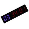 Gym Timer Interval 6 Bit LED Workout Countdown Up Stopwatch with Remote 1.8in