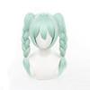 Eileen Hatsune Miku Bunny Cosplay Perfect for and School Festivals Wig, Heat-Resistant, Halloween, Christmas, [Includes Net]