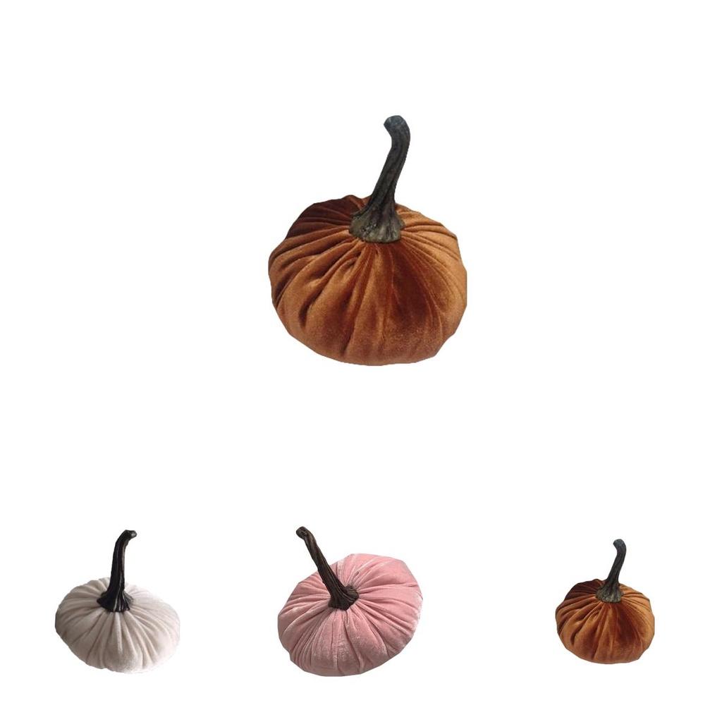 Soft And Comfortable Velvet Pumpkin Throw Pillows For Perfect Holiday Decor