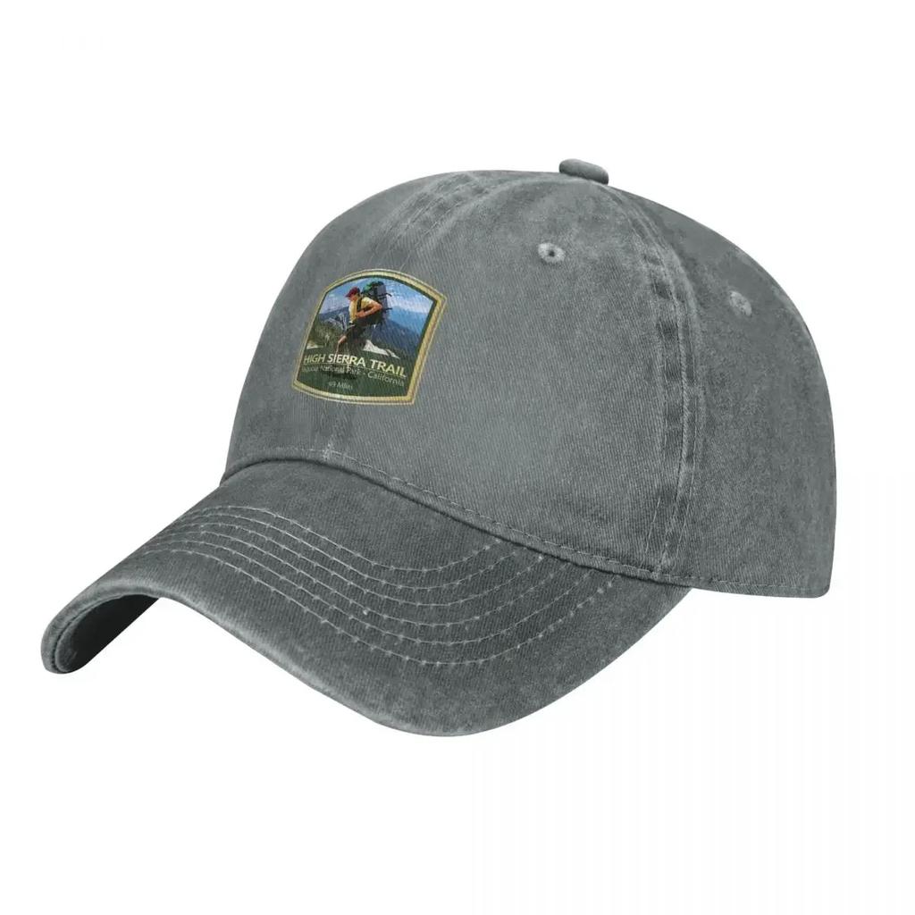 High Sierra Trail (PF) Cowboy Hat Fashion Beach Horse Hat Sun Cap Vintage Trucker Hats For Men Women's