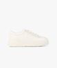 ARMANI EXCHANGE Women'S Suede Patch Tumbled Sneakers _White_A426375502