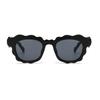 SHAUNA Fashion Irregular Square Jelly Color Sunglasses Women Clear Gradient Shades UV400 Men Trending Unique Sun Glasses