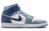 Air Jordan 1 Mid Sail Diffused Blue Women's BQ6472-140