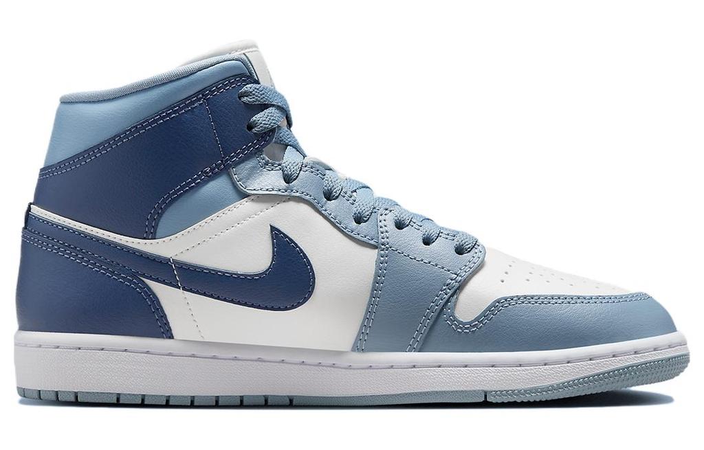 Air Jordan 1 Mid Sail Diffused Blue Women's BQ6472-140