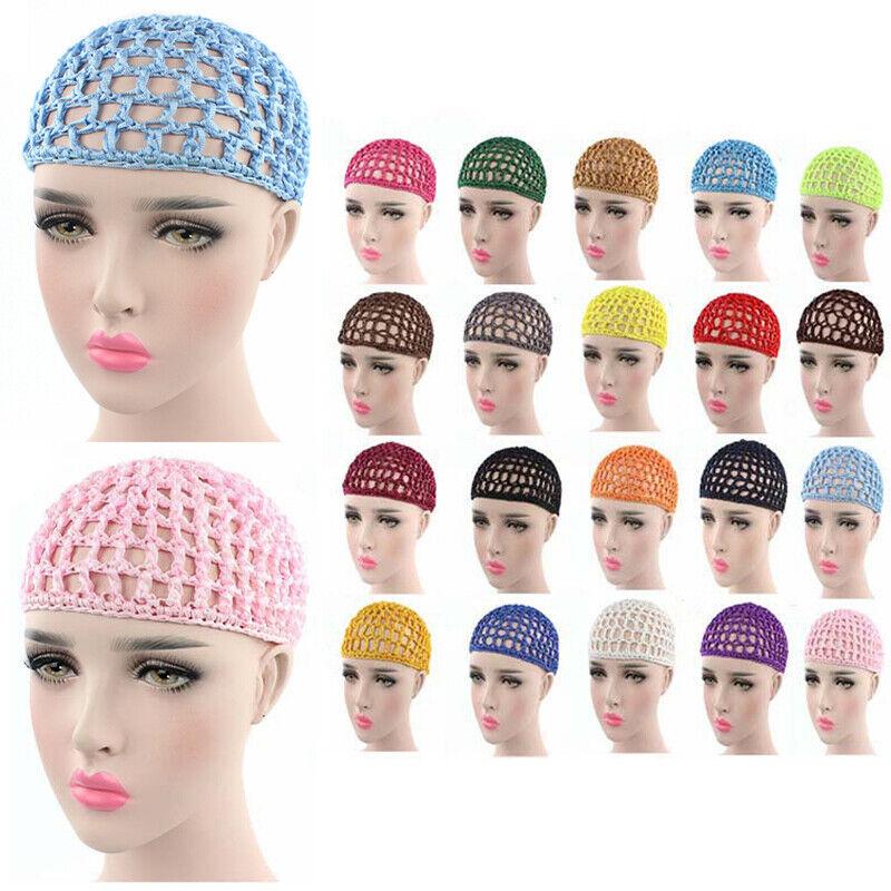 Mesh Hair Net Crochet Cap Fishnet Hairnet Hair Net Snood Sleeping Night Cover