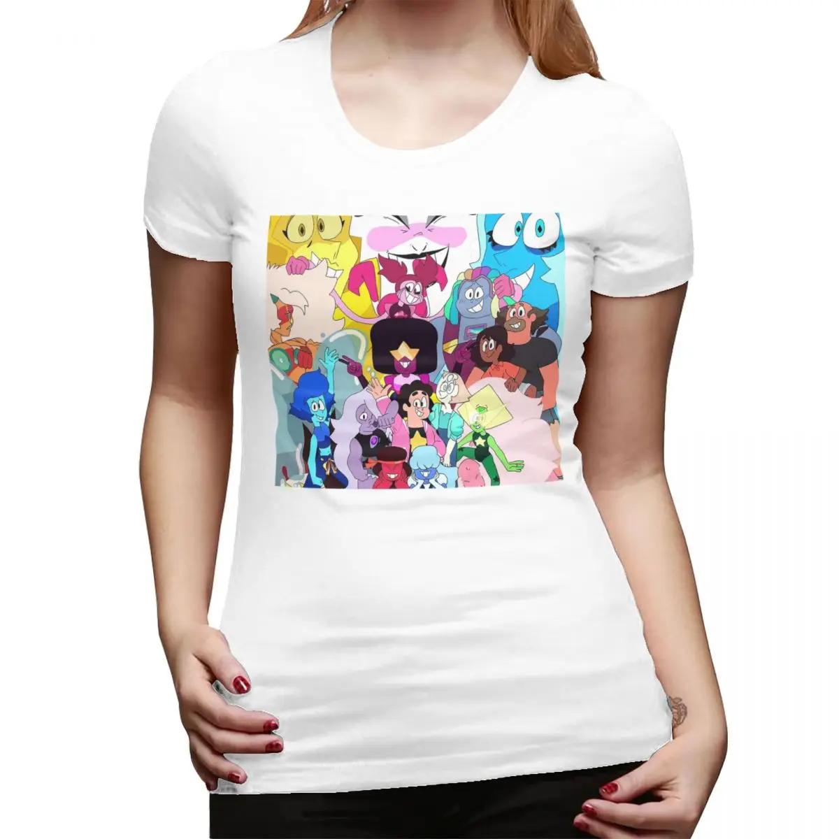 

Goodbye Steven Universe TShirt for Women Round Neck Streetwear T Shirts Womens Short Sleeve Summer Clothes Tops S