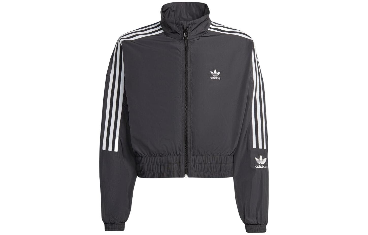 Adidas Originals ADICOLOR CROP Jacket Black Kids  IC6270 140