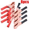 Auto Battery Alligator Clip Insulated for Jumper Cables 30A Car Charger Lead Clamp Tools Accessories Copper Spring Connectors