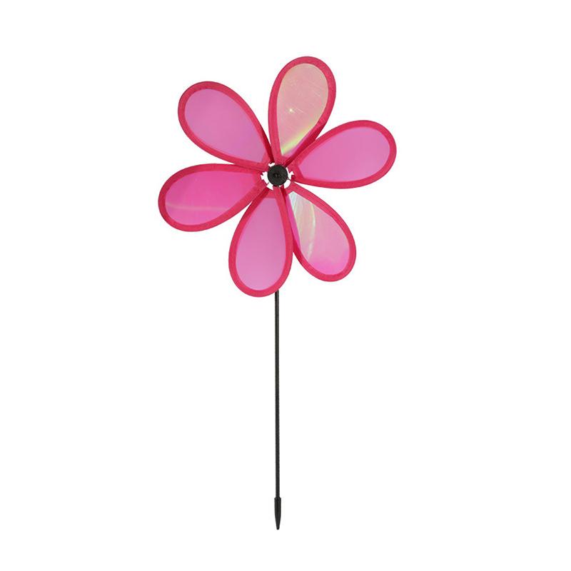 

Childrens Childrens Health Puzzle Windmill Laser 6leaf Toy Decoration Outdoor StyleA