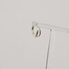 Silver 925 Onring One-Touch Earrings